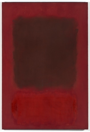 Mark Rothko, Red and Brown, 1957, oil on canvas, 175, 26 x 109,86 x 2,54 cm<br />
Los Angeles, The Museum of Contemporary Art, The Panza Collection, on show at Ca' Pesaro<br />
