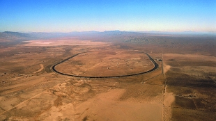 Rosa Barba, The Long Road, 2010. 35mm film, color, optical sound, 6Â14ÂÂ. Film still. Â© Rosa Barba 