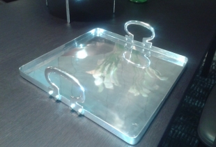 Tray, Carlo Colombo for Trussardi Home at Salone del Mobile (courtesy picture pr/undercover)