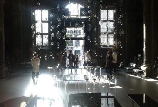Studio Massimo Locatelli CLS in a desecrated church, their actual office (courtesy picture pr/undercover)