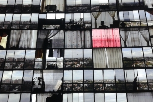 M. Subotzky, P. Warehouse, Windows (Ponte City) detail, at Making Africa (Vitra Museum) (courtesy picture pr/undercover)