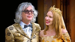 David Walsh when married Kirsha Kaechele. Source The Australian, ph. Jonathon Wherrett<br />
<br />
