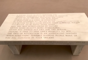 Jenny Holzer at Frieze,  ph. courtesy pr/undercover