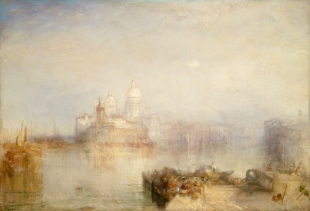 J.M. William Turner, Punta della Dogana and Santa Maria della Salute, courtesy The National Gallery of Washington