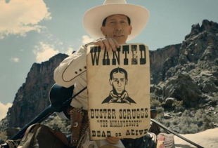 A still from the movie The Ballad of Buster Scruggs (Cohen Brothers)