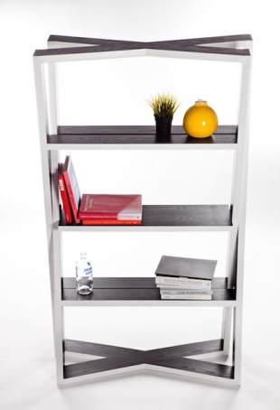 SuperKross bookcase, by Kelvin Teo